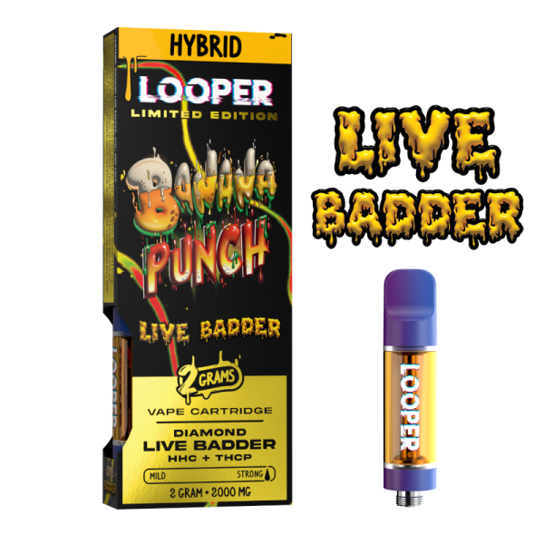 Live Badder 2g Cartridge Banana Punch